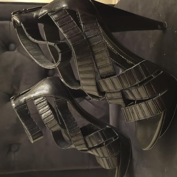 Report signature ditmar black heels - Picture 4 of 11